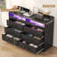 Commode 6 tiroirs Nadesh