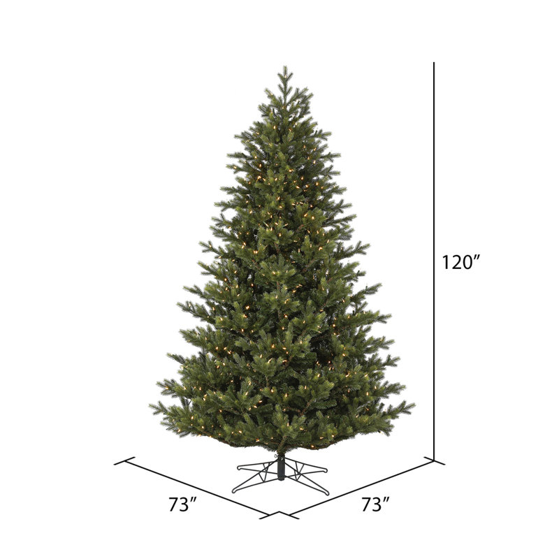 Sapin de Noël artificiel Vickerman Welch Frasier, 10 pi