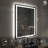Dokes Super Bright Front & Back LED Lighted Anti-Fog Tempered Glass Bathroom/Vanity Mirror with ETL -1614704152