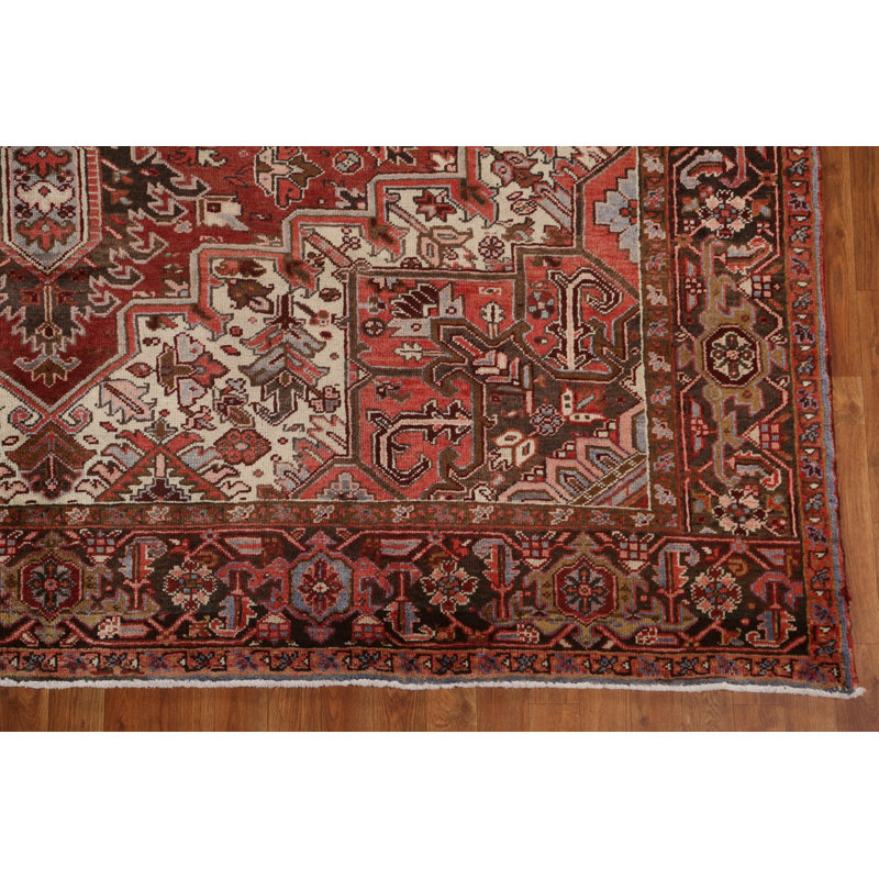 Tjomme One-of-a-Kind 8'9" X 10'11" 1970s Wool Area Rug in