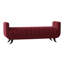 Salon Upholstered Chevron and Geometric Bench-36438711-36438735