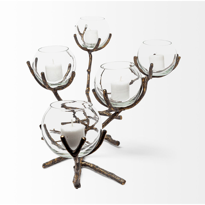 Vine Candelabra, Brown