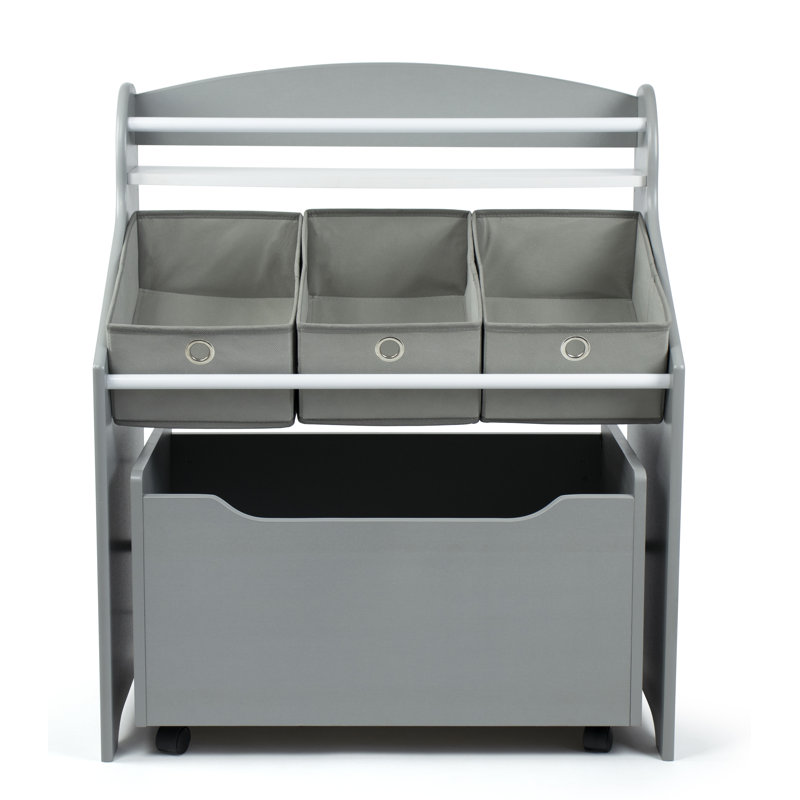Organisateur de jouets avec bacs Milas 3-en-1