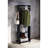 Stylish Hall Tree With Open Compartments, Hanging Rod, And Full-Length Mirror, A Practical And Elegant Addition To Your Home.