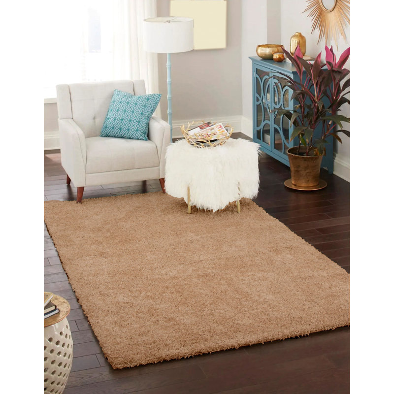 Tapis taupe Rosalba, Rectangulaire 8 pi x 10 pi