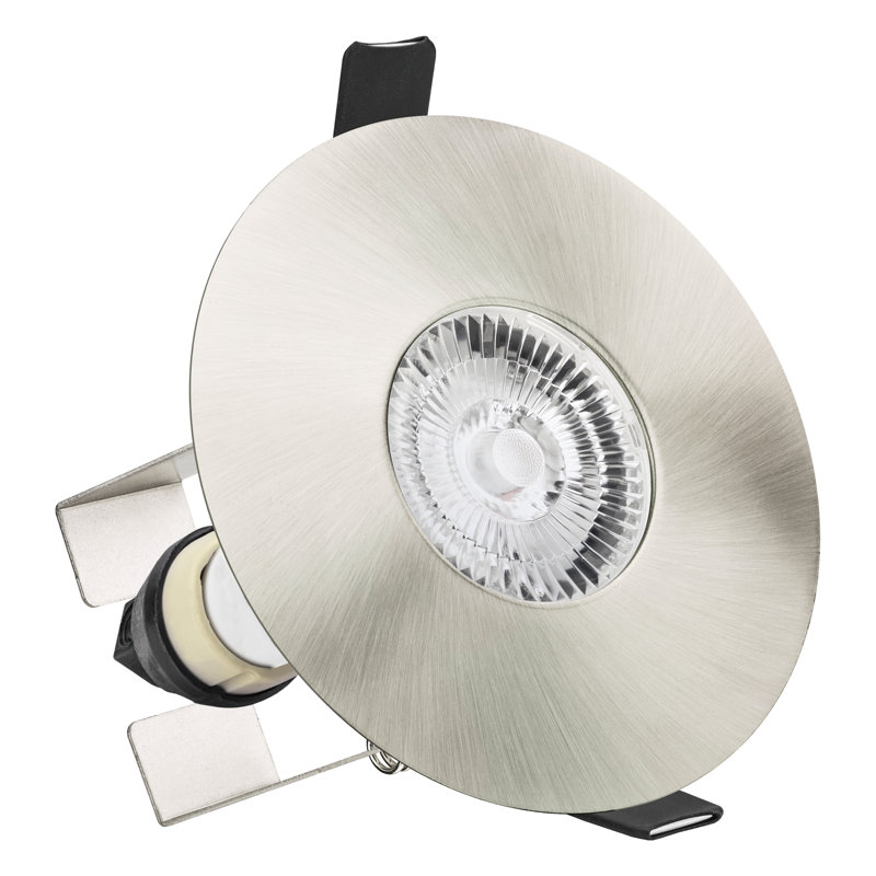 4.4" LED Recessed Lighting Kit, Satin Nickel