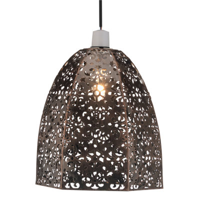 25cm H Steel Novelty Pendant Shade ( Screw On )