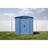 Classic Steel Storage Shed, 6X7, Blue Grey-67124367