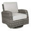 Chaise de terrasse pivotante avec coussins Sunbrella Bogic