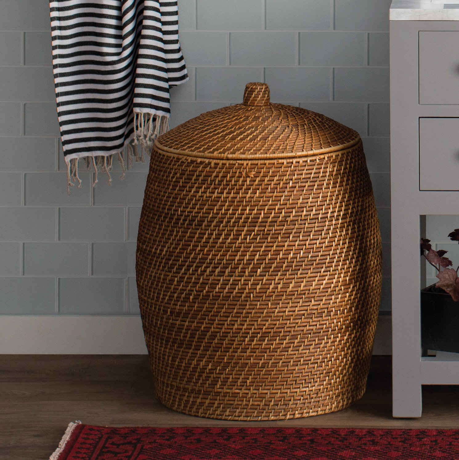 Bay Isle Home Quamba Laundry Hamper & Reviews | Wayfair