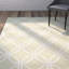 Geometric Wool Hand Woven Area Rug-15406378