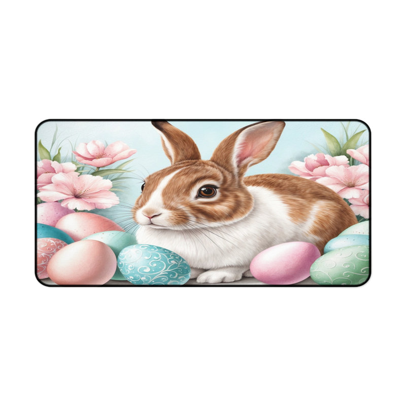Polyester Desk Pad, 14.4x12.1
