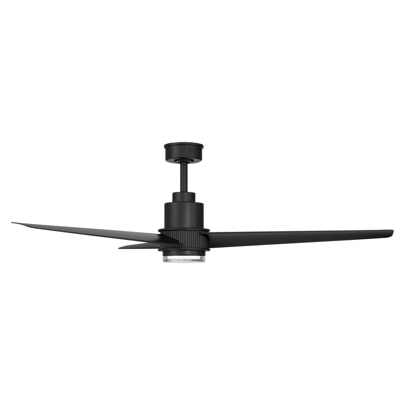 Ventilateur de plafond intelligent DEL 5CCT Nillson, F856L-Black