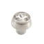 Caché round knob with an 18mm rivoli Swarovski Clear Crystalin Chalice-1630615797
