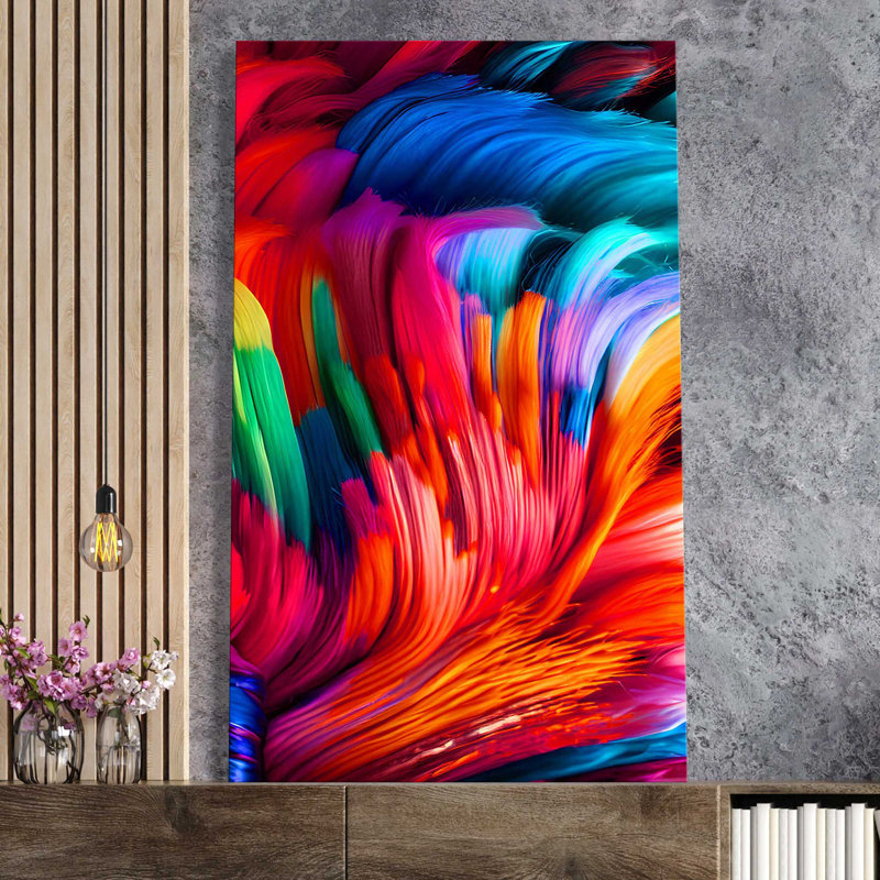 "Construit Dreams - Composition VIII (Vertical)" par Nikita Mann, reproduction sur toile, L 24 po x H 40 po