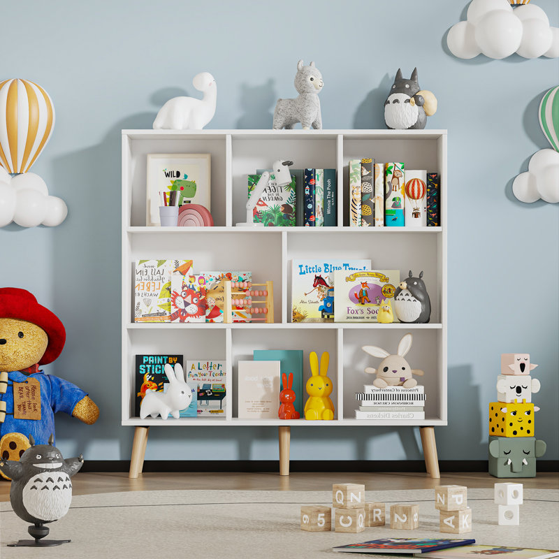 Bibliothèque standard Adisyn Isabelle & Max ™, Blanc français, H 42,5 po x l 31,5 po x P 9,4 po