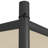 vidaXL Gazebo Beige Fabric (100% polyester) with PA coating Large