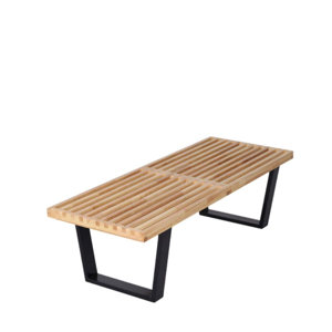 Motides Solid Wood Bench