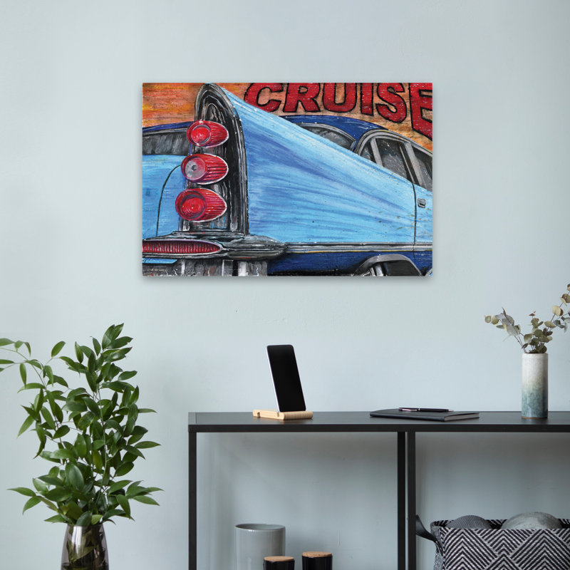 Croisière - Vintage, H 24 po x l 16 po
