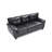 Moran 78'' Faux Leather Sofa-913594829