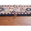 Tapis oriental géométrique en laine Heriz Serapi noué à la main 4 x 6