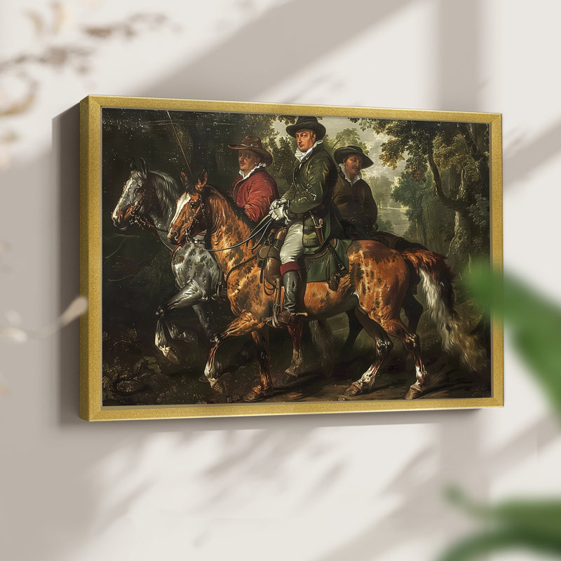 Faune - Lxxxxi - Reproduction encadrée - Restickable, H 8 po x l 10 po, Or