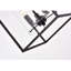 Avenell 3 - Light 10.2" Lantern Square Pendant with Rope Accents