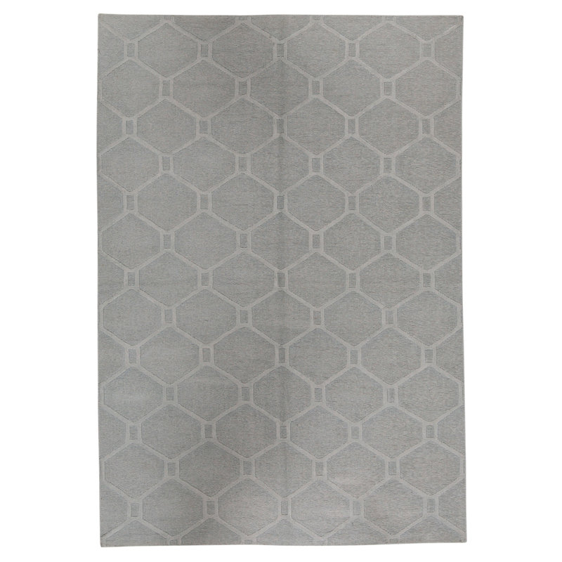 Tapis rectangulaire noué à la main