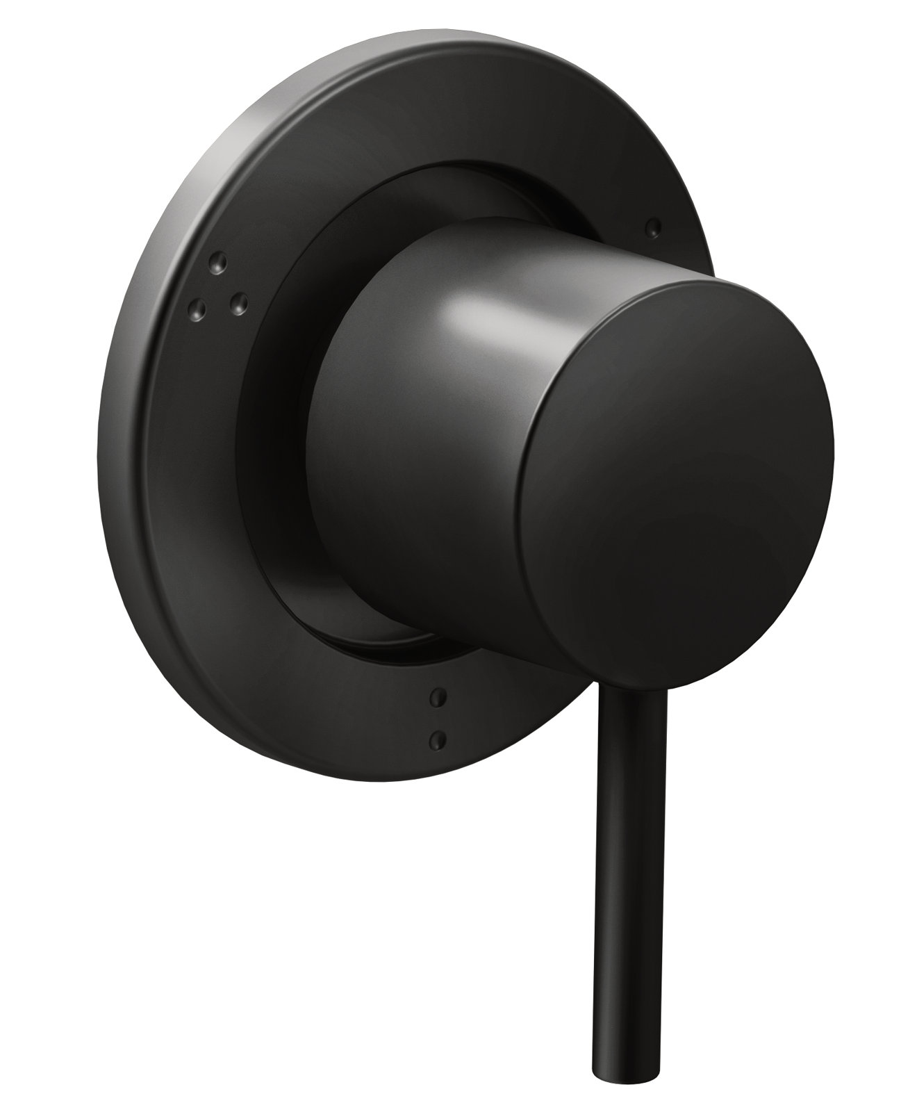 Align Transfer Valve Trim, Matte Black
