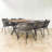 7 Pieces Patio Dining Set, All-Weather Outdoor Furniture Set with Dining Table and Chairs-573927981