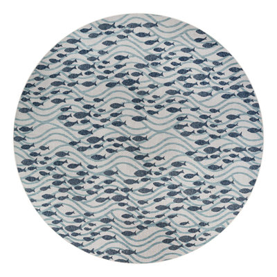 Outdoor Coastal Indoor/Outdoor Area Rug