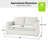 Wimberly 60" Slipcovered Sofa