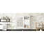 32" Bathroom Mirror Wall Cabinet - Mounted With 3 Shelves White Toilet And Storage