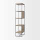 Sagan Narrow Etagere Bookcase