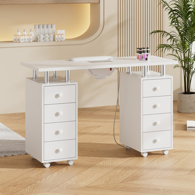 Wood Makeup Organizer