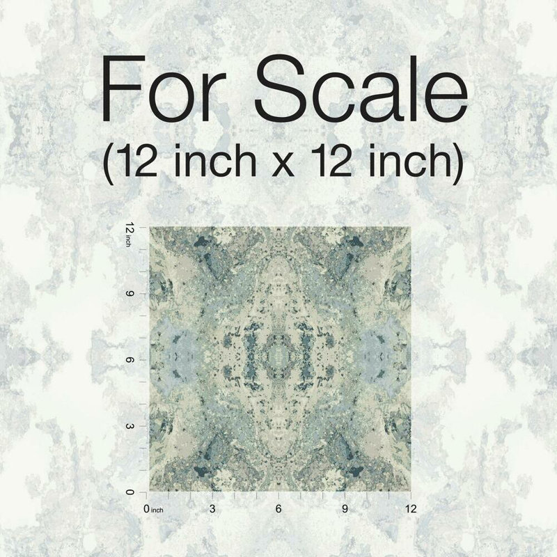 Peel & Stick Wallpaper Roll, Light Blue