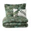 Ensemble d'édredon en microfibre vert forêt ALEX + BELLA-91758193