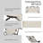 Outsunny Folding Chaise Lounge Chair For Outside, 2-In-1 Tanning Chair With Pillow & Pocket, Adjustable Pool Chair For Beach, Patio, Lawn, Deck-1003845482