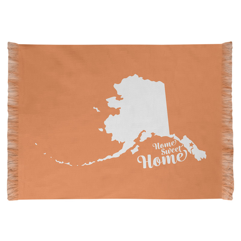 Tapis de zone orange juneau home