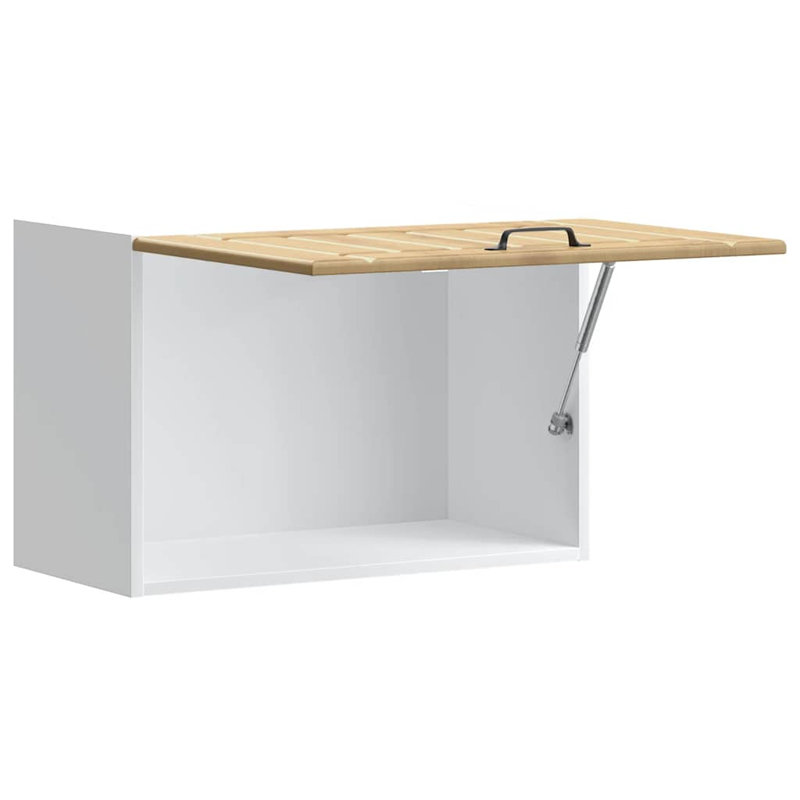Kitchen Wall Cabinet Lucca High Gloss Engineered Wood, Artisan Oak