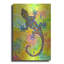 Bungalow rose «Electric Gecko» par Rebecca Wang, art mural en métal-391339359