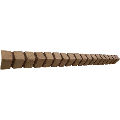 Trim Sill for EverStone Faux Classic Aged Brick Siding Panels, 48"W x 2"D x 3"H, Terracotta Color
