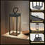 Albizu 30cm Battery Powered Integrated LED Outdoor Lantern-1058648404