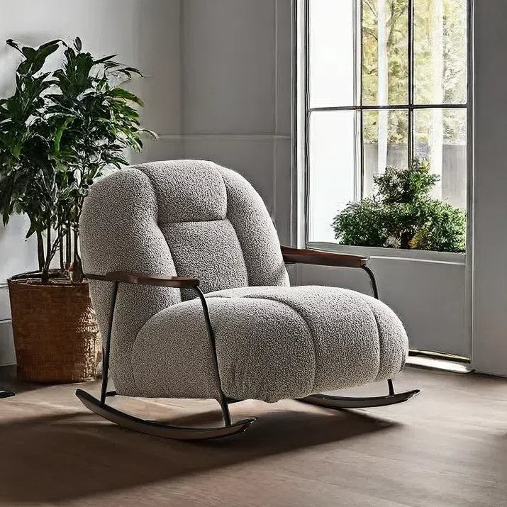 Chaise berçante Creative Fashion, Gris