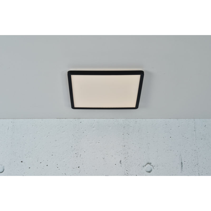 LED Flush Mount, Black