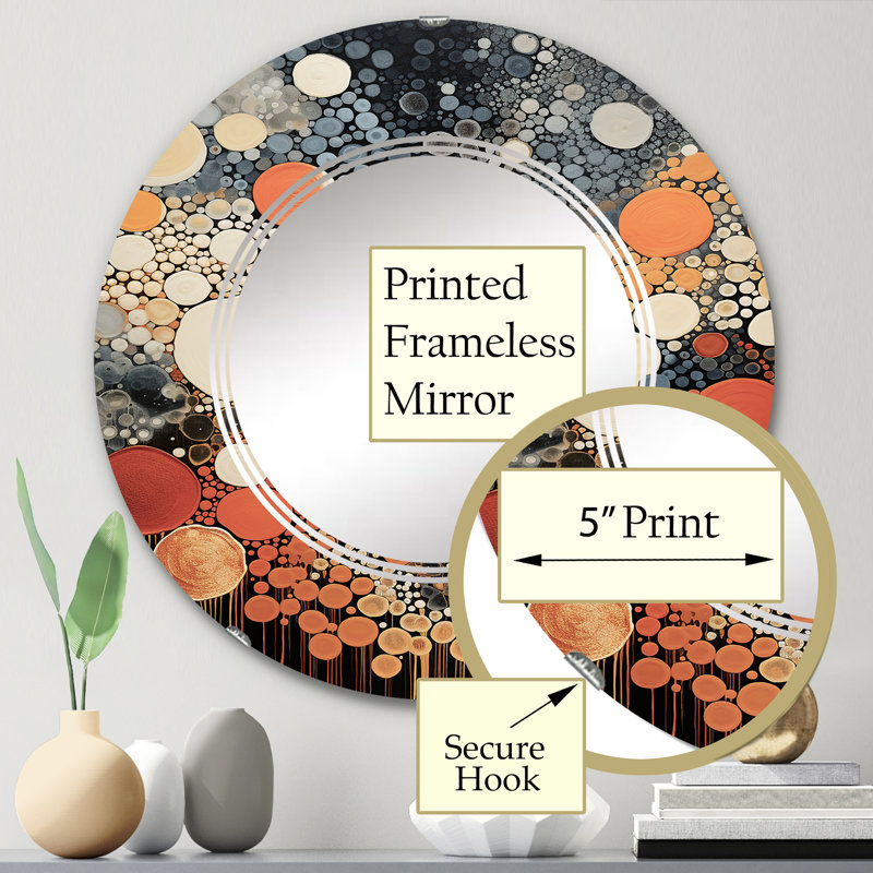 Miroir mural Jeanpierre, 24 po x 24 po