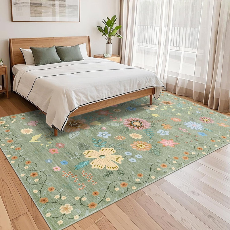 Tapis de couloir antidérapant, tapis de cuisine et de couloir à poils courts 2x6, tapis de sol d'intérieur ultra-mince pour la chambre à coucher, noir