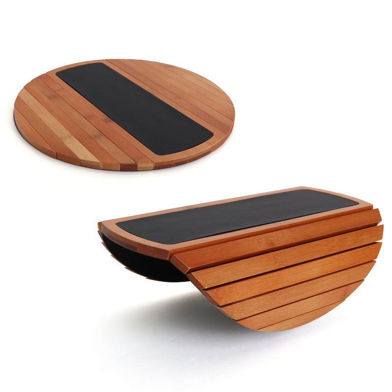 Wrought Studio ™ - Table de canapé en bambou