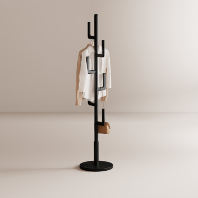 Casimir Cactus Solid Wood Coat Rack