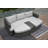 Anazco 89'' Wide Curved Patio Daybed with Cushions-90655528-64613536